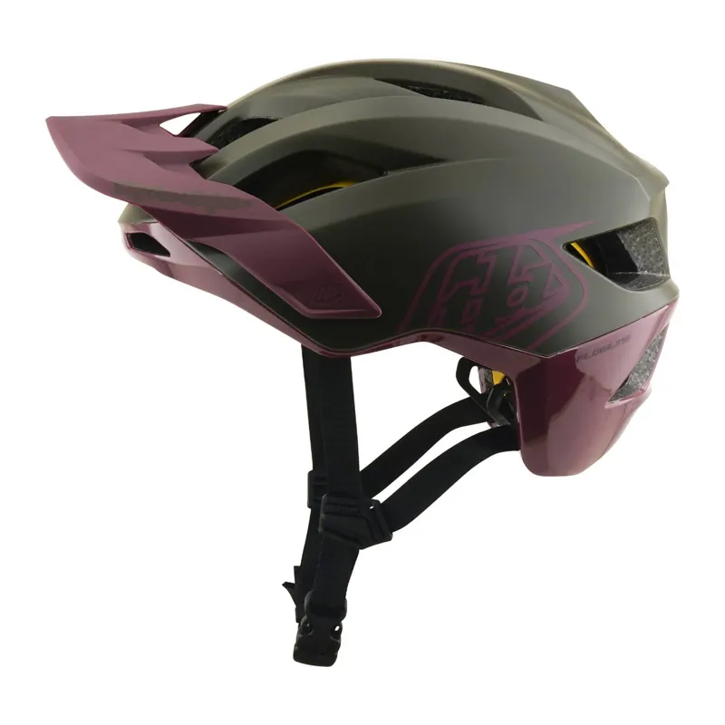 Troy Lee Designs Flowline MIPS MTB Helmet - Point Caper/Prune-2