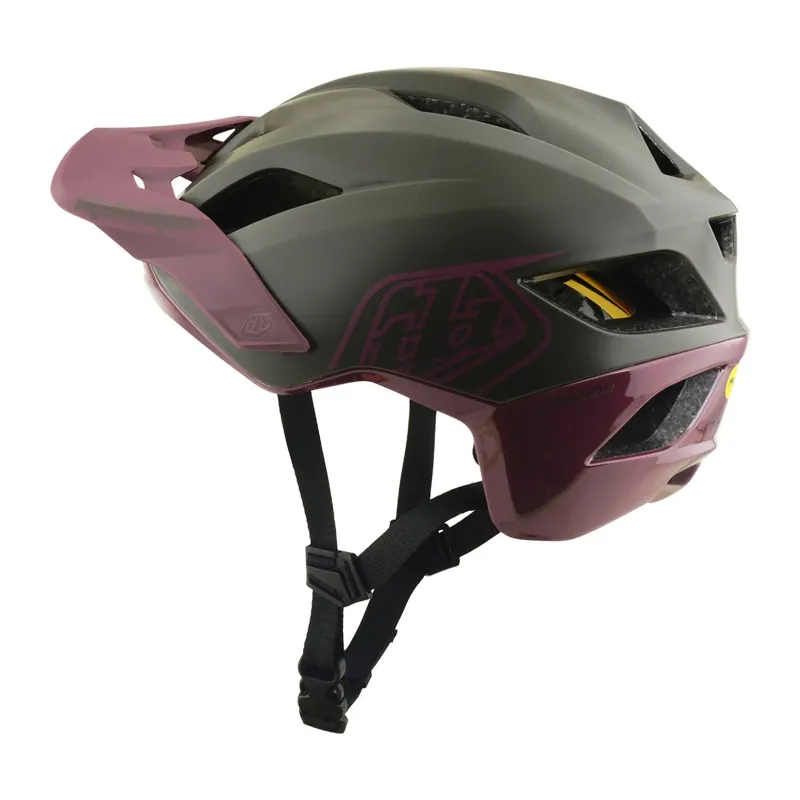 Troy Lee Designs Flowline MIPS MTB Helmet - Point Caper/Prune-4