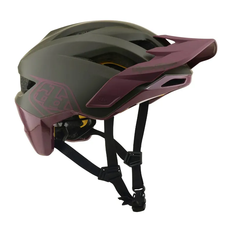 Troy Lee Designs Flowline MIPS MTB Helmet - Point Caper/Prune-1