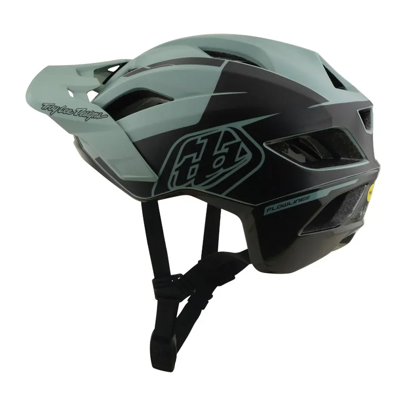 Troy Lee Designs Flowline SE MIPS MTB Helmet - Hydro Sage/Charcoal-4