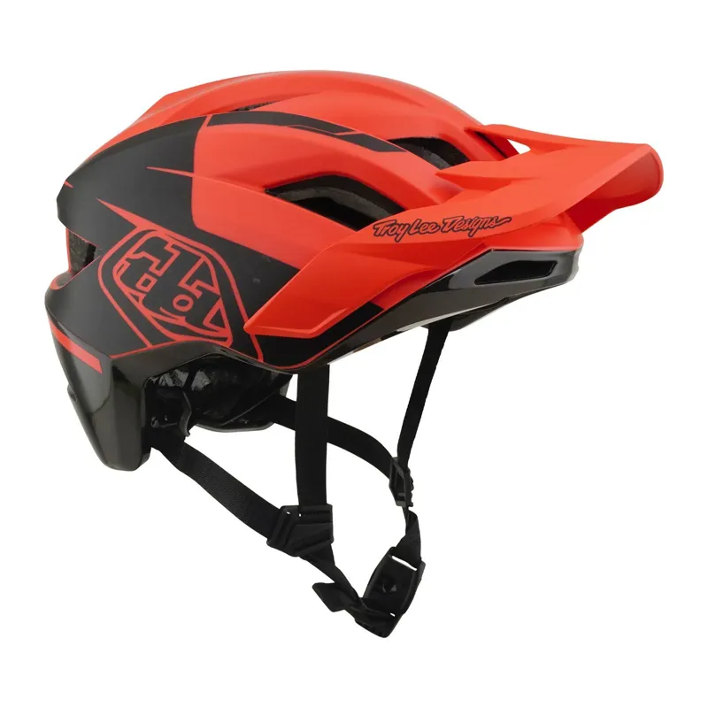 Troy Lee Designs Flowline SE MIPS MTB Helmet - Hydro Coral/Charcoal-1