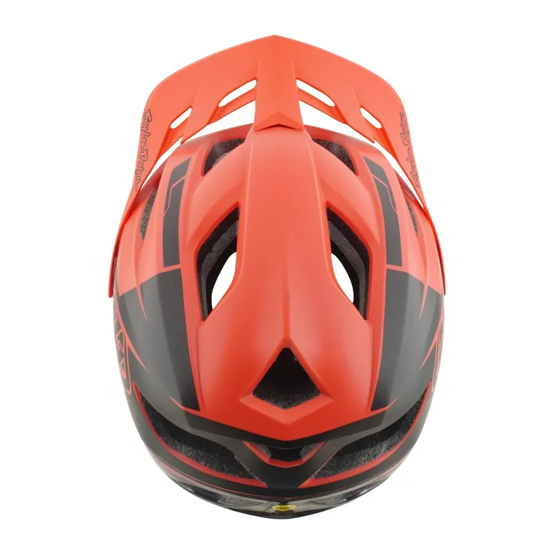Troy Lee Designs Flowline SE MIPS MTB Helmet - Hydro Coral/Charcoal-7