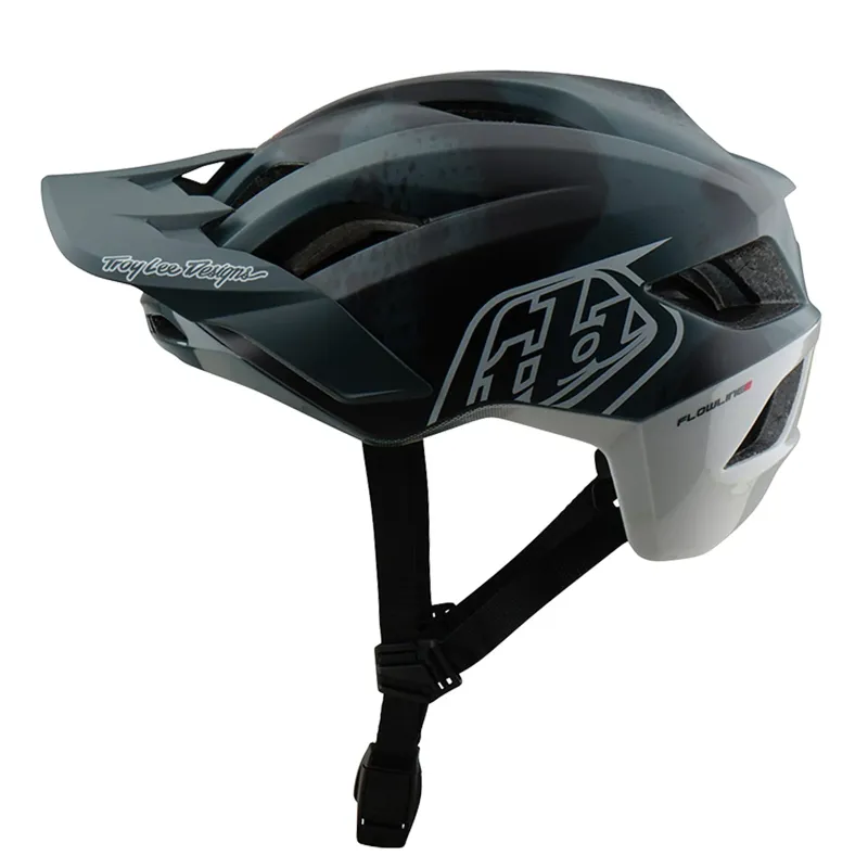 Troy Lee Designs Flowline SE Mips MTB Helmet - Badge Camo Grey