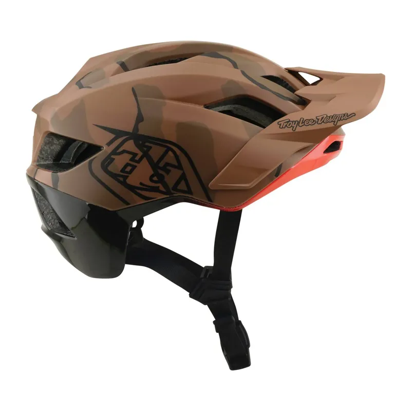Troy Lee Designs Flowline SE MIPS MTB Helmet - Badge Sienna Camo-3