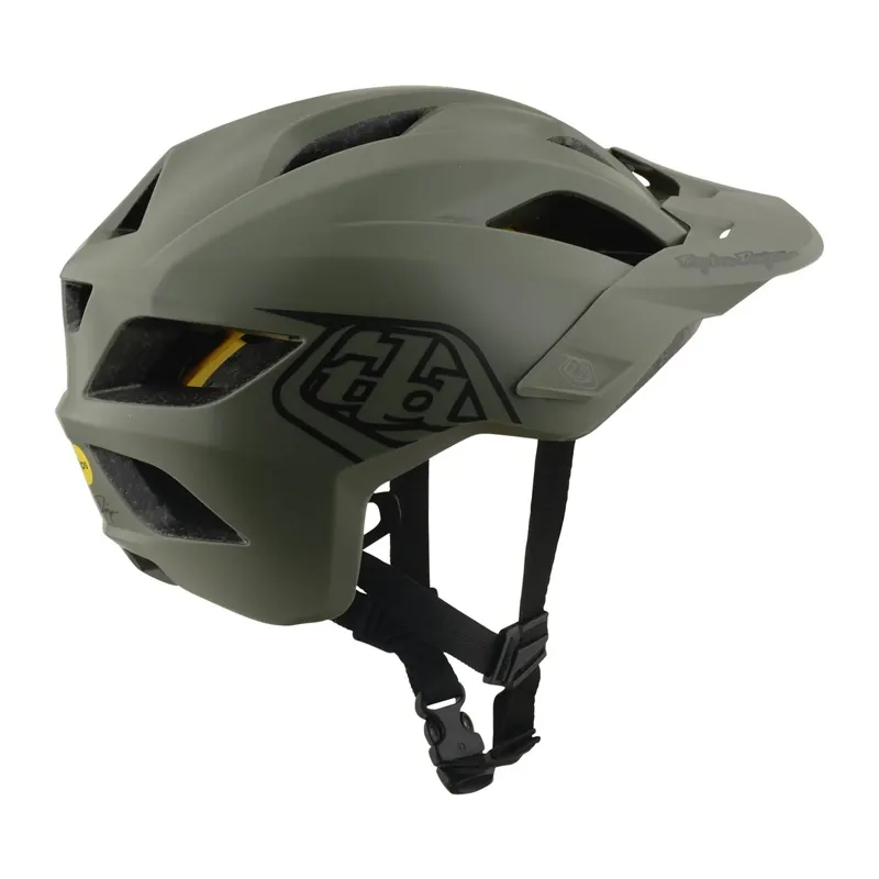 Troy Lee Designs Flowline MIPS Youth Helmet - Point Army/Phantom-3