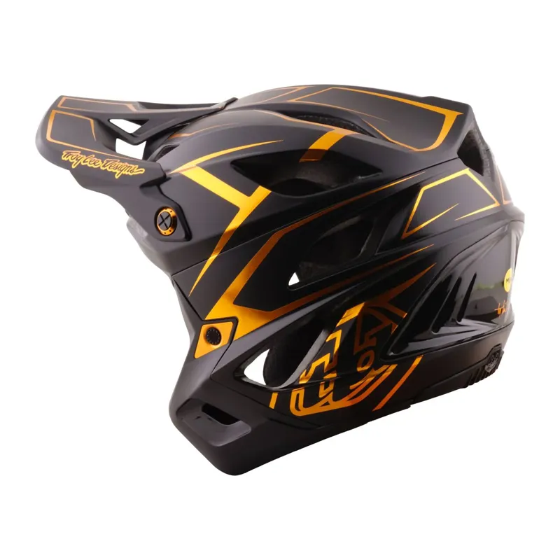 Troy Lee Stage Stunt  Mips Helmet - Pinstripe Black-4