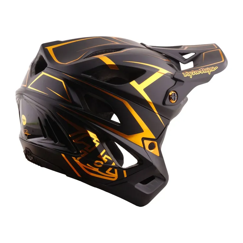Troy Lee Stage Stunt  Mips Helmet - Pinstripe Black-5