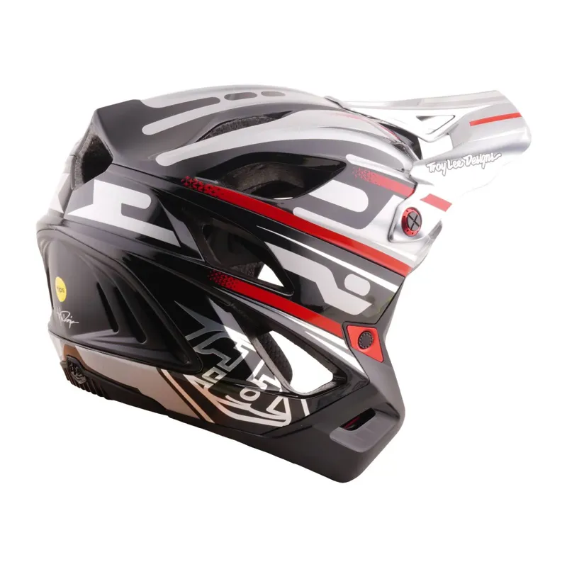 Troy Lee Designs Stage Stunt Mips Helmet - Circuit Black-5