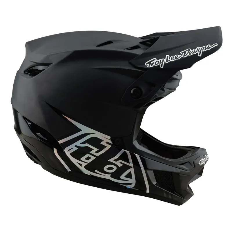Troy Lee Designs D4 Carbon Mips Full Face Helmet - Stealth Black-1
