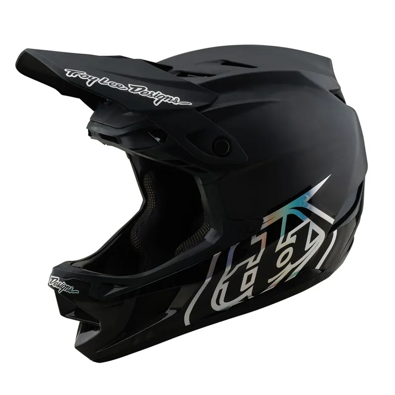 Troy Lee Designs D4 Carbon Mips Full Face Helmet - Stealth Black-2