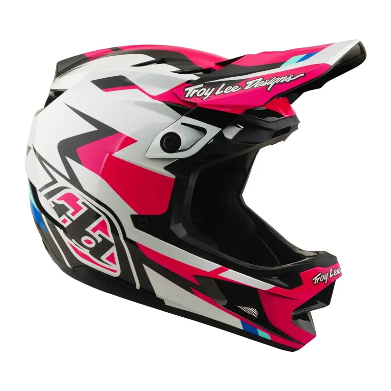 Troy Lee Designs D4 Polyacrylate Mips Full Face Helmet - Roamer Magenta-1