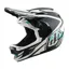 Troy Lee Designs D4 Polyacrylate Mips Full Face Helmet - The Line Charcoal/White