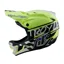 Troy Lee Designs D4 Polyacrylate Mips Full Face Helmet - Fifty-50 Navy/Glo Yellow
