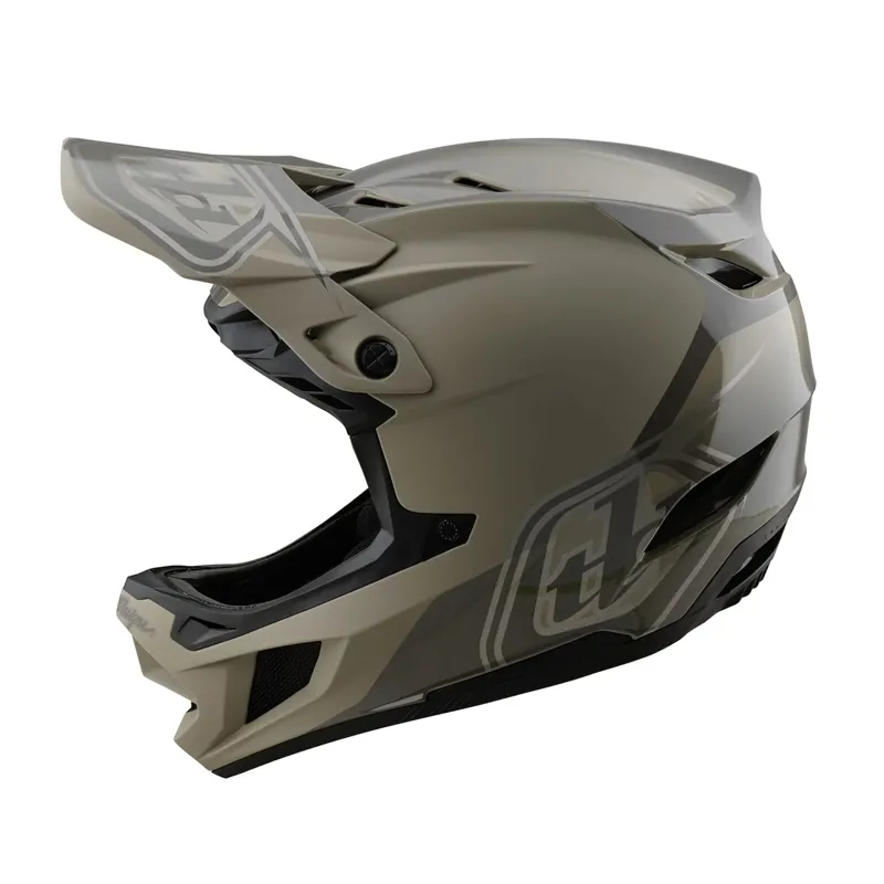Troy Lee Designs D4 Polyacrylate Mips Full Face Helmet - Shadow Timber