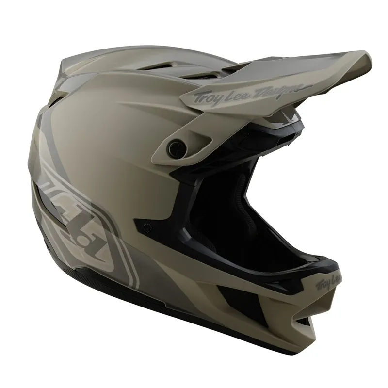 Troy Lee Designs D4 Polyacrylate Mips Full Face Helmet - Shadow Timber-3