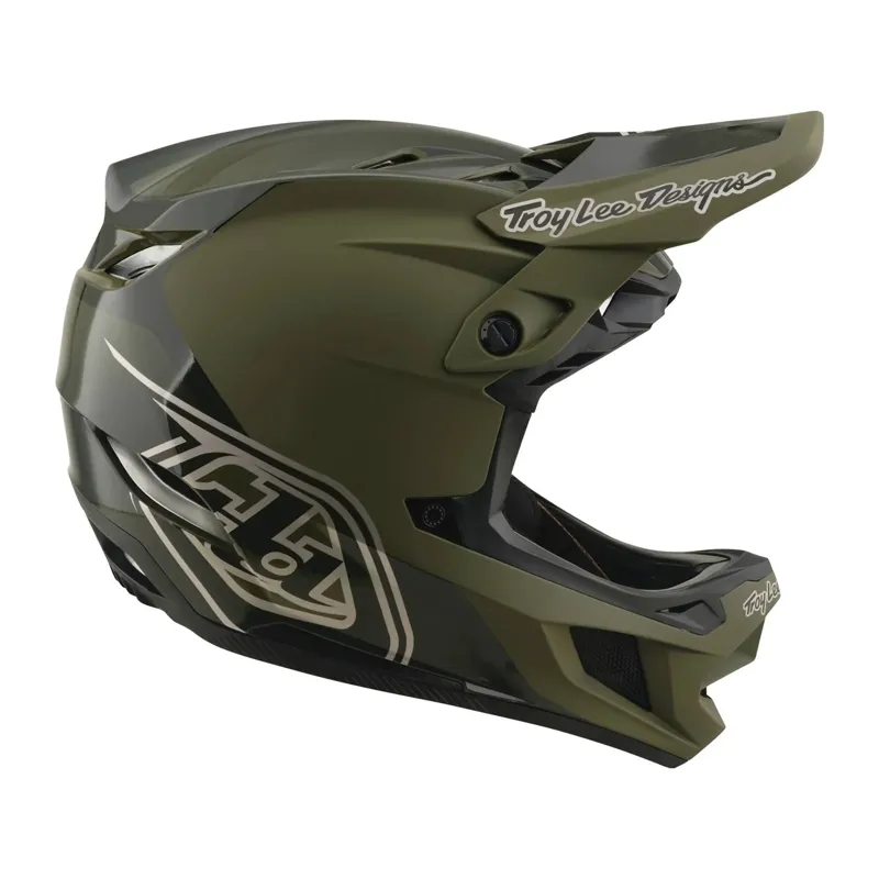 Troy Lee Designs D4 Polyacrylate Mips Full Face Helmet - Shadow Beetle-5