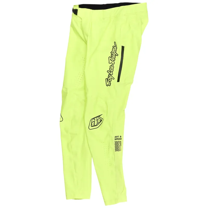 Troy Lee Designs Sprint Ultra Men's Trousers - Mono Glo Yellow