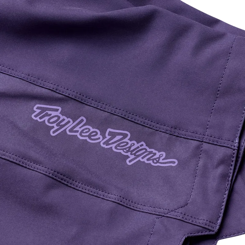 Troy Lee Designs Lilium Women's Baggy Shorts - Solid Deep Purple-4
