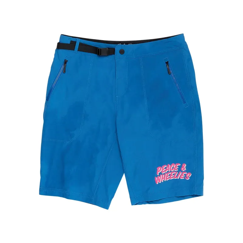 Troy Lee Designs Skyline Trail Baggy Shorts with Liner - Washed Out Cobalt