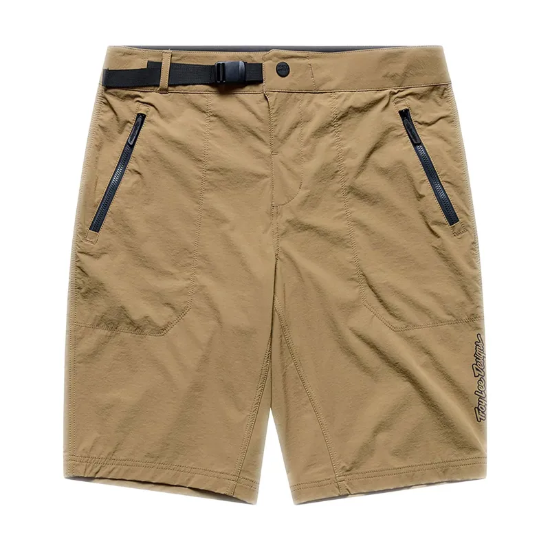 Troy Lee Designs Skyline Trail Baggy Shorts with Liner -  Mono Sienna
