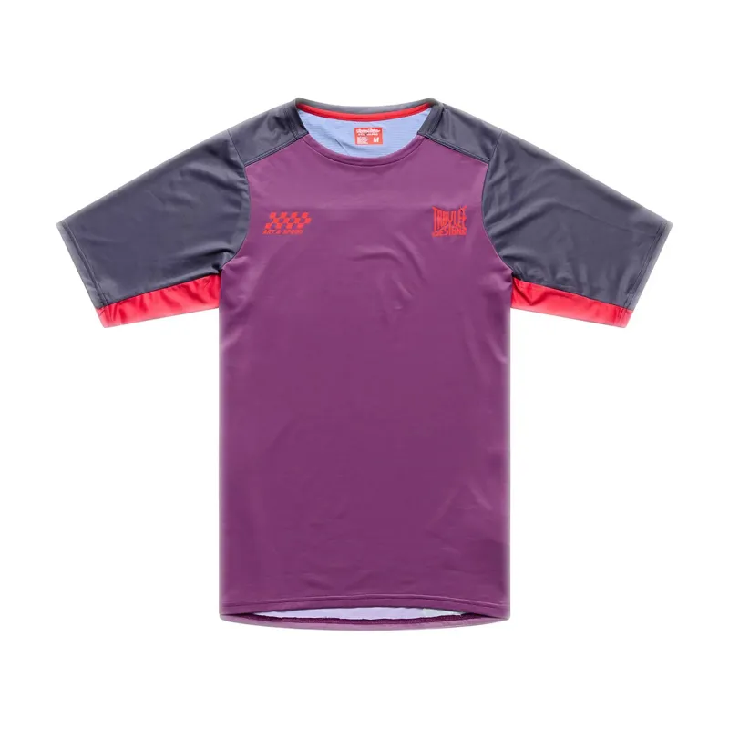 Troy Lee Designs Skyline Pro Men's Short Sleeve Jersey - Fangs Sangria