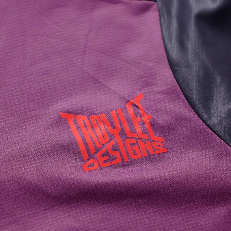 Troy Lee Designs Skyline Pro Men's Short Sleeve Jersey - Fangs Sangria-3