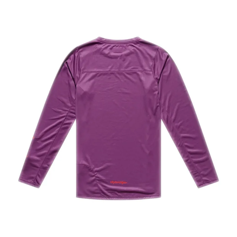 Troy Lee Designs Skyline Pro Men's Long Sleeve Jersey - Mono Sangria-1