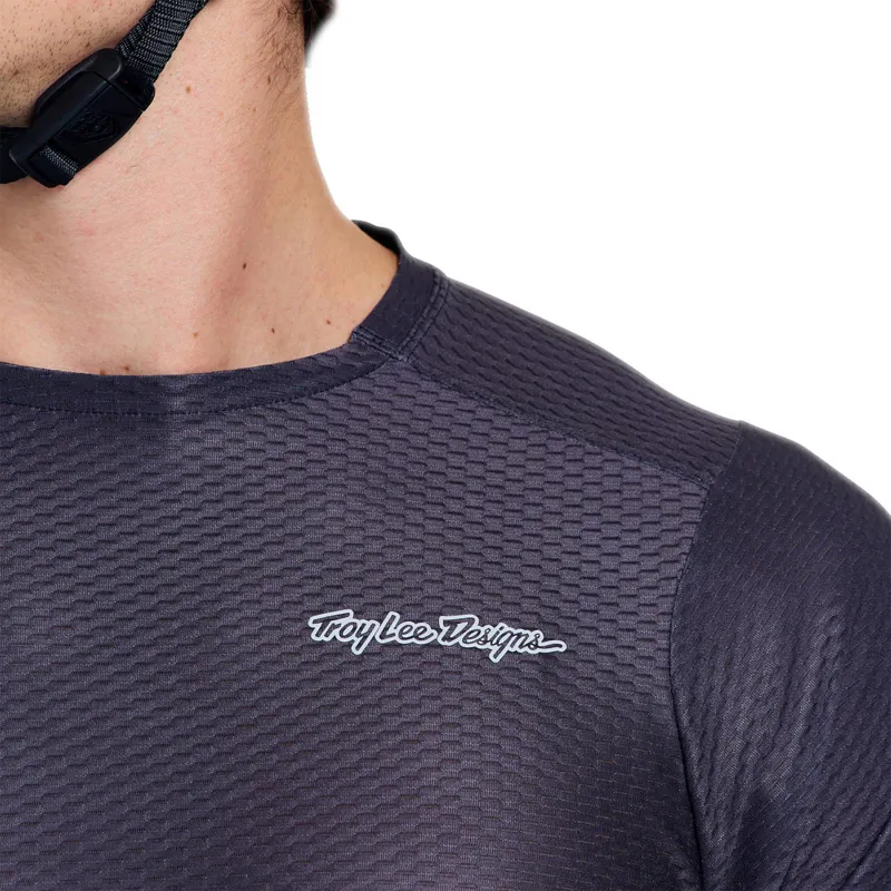Troy Lee Designs Skyline Pro Air Men's Short Sleeve Jersey - Mono Carbon-6