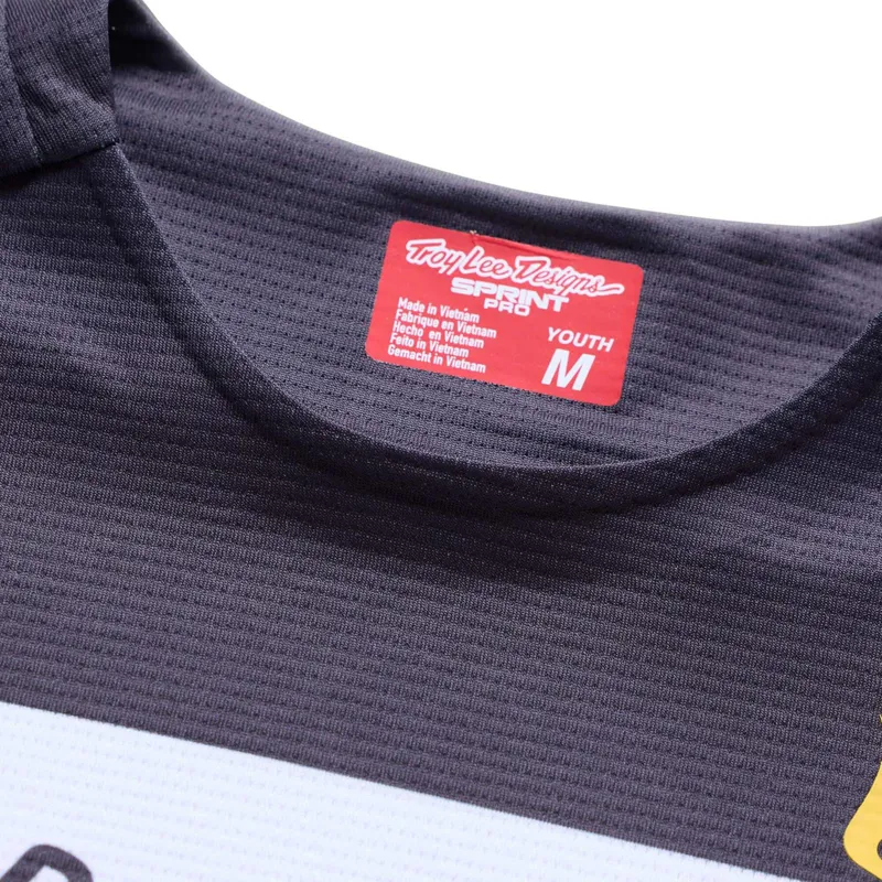 Troy Lee Designs Sprint Pro Youth Long Sleeve Jersey - Yo Moto Butter-4