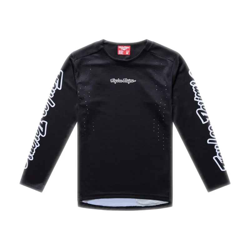 Troy Lee Designs Sprint Pro Youth Long Sleeve Jersey - Mono Black