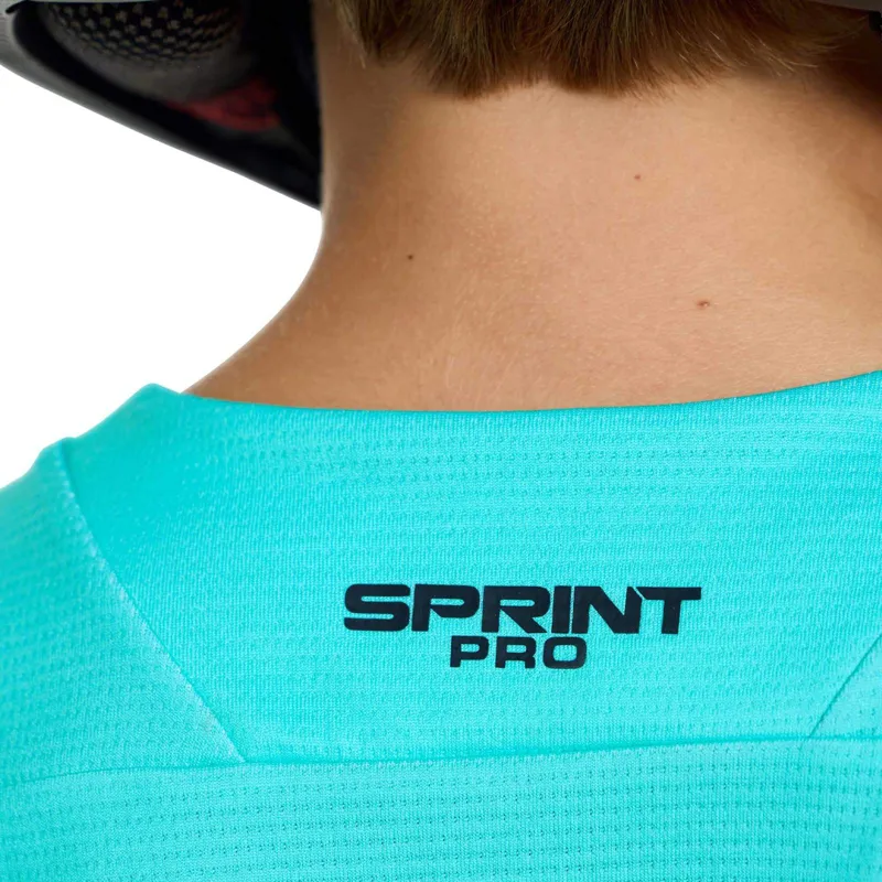 Troy Lee Designs Sprint Pro Youth Long Sleeve Jersey - Mono Real Teal-9
