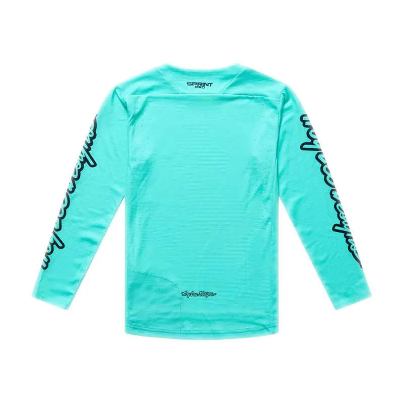 Troy Lee Designs Sprint Pro Youth Long Sleeve Jersey - Mono Real Teal-1