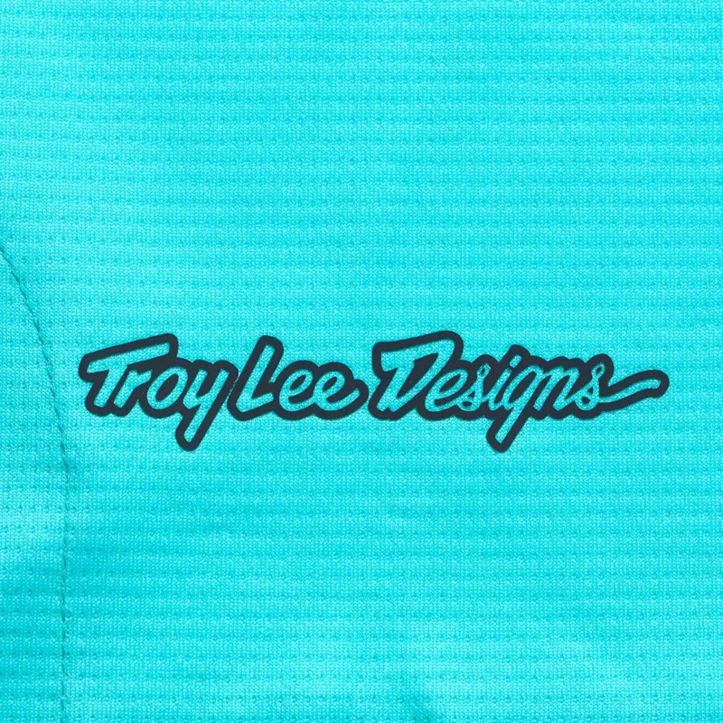 Troy Lee Designs Sprint Pro Youth Long Sleeve Jersey - Mono Real Teal-8
