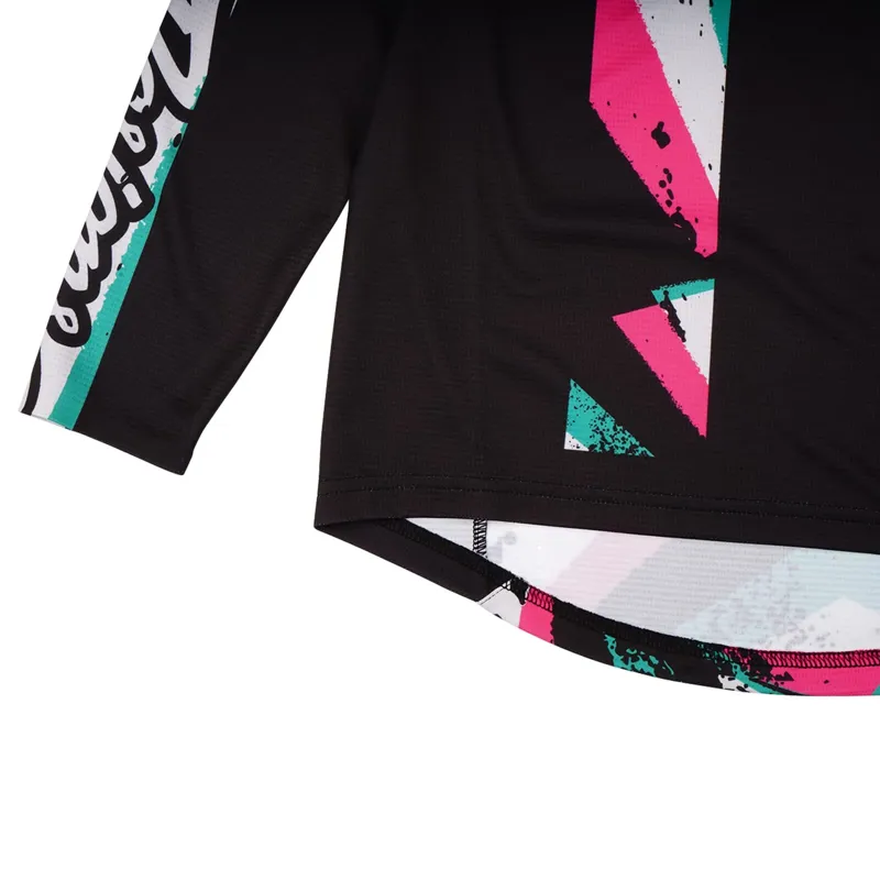 Troy Lee Designs Sprint Youth Long Sleeve Jersey - Full Pull Black-1