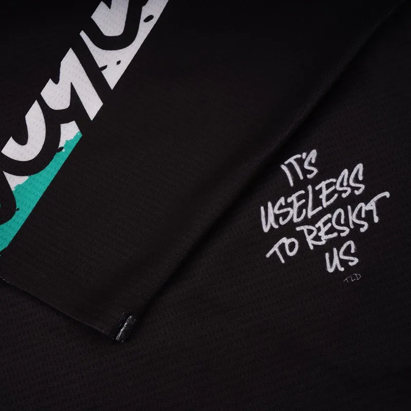 Troy Lee Designs Sprint Youth Long Sleeve Jersey - Full Pull Black-4