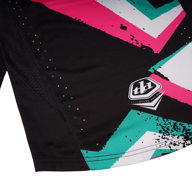 Troy Lee Designs Sprint Youth Long Sleeve Jersey - Full Pull Black-6