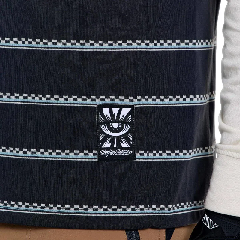 Troy Lee Designs Skyline Fakie Ride Men's Long Sleeve Technical T-Shirt - Stripe Carbon-8