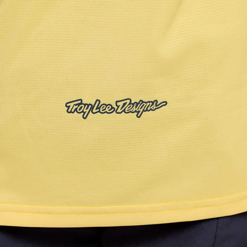 Troy Lee Designs Lilium Pro Women's Short Sleeve Jersey - Mono Butter-4