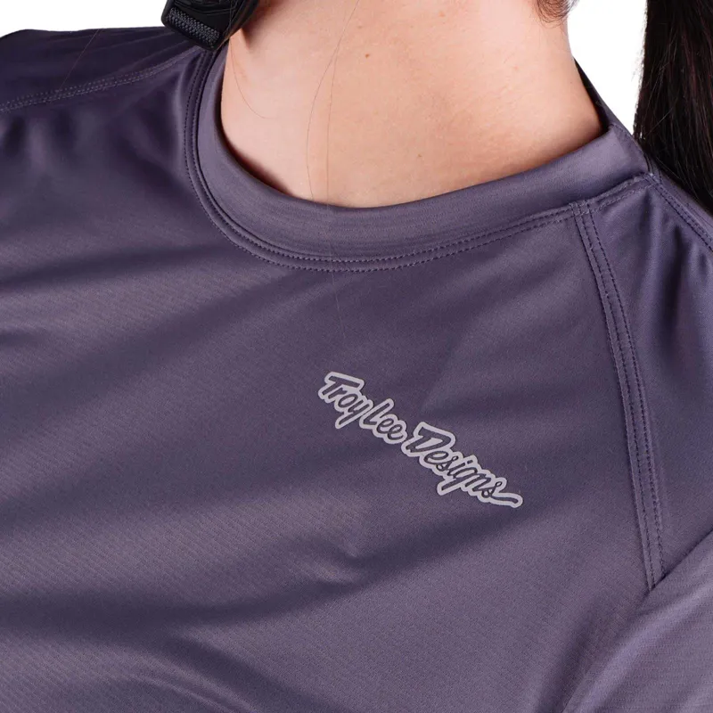 Troy Lee Designs Lilium Pro Women's Long Sleeve Jersey - Mono Carbon-8