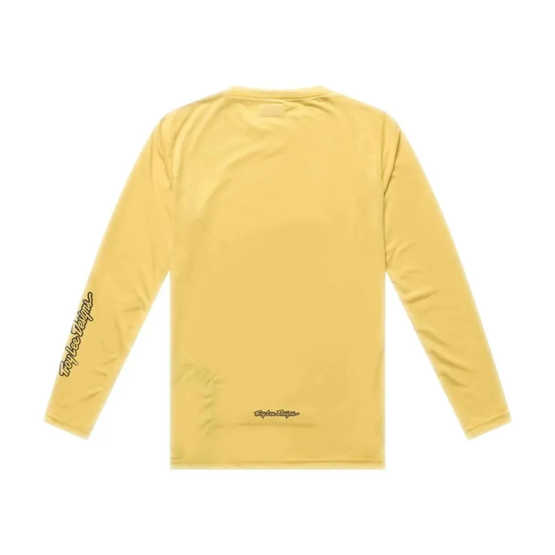 Troy Lee Designs Lilium Pro Women's Long Sleeve Jersey - Mono Butter-1