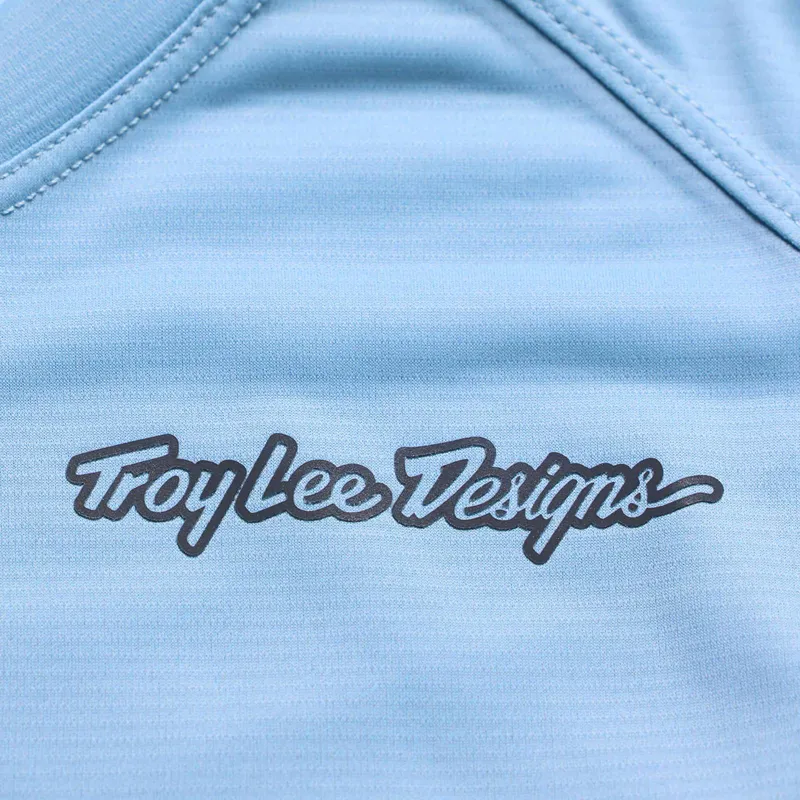 Troy Lee Designs Lilium Pro Women's Long Sleeve Jersey - Mono Dawn Blue-6
