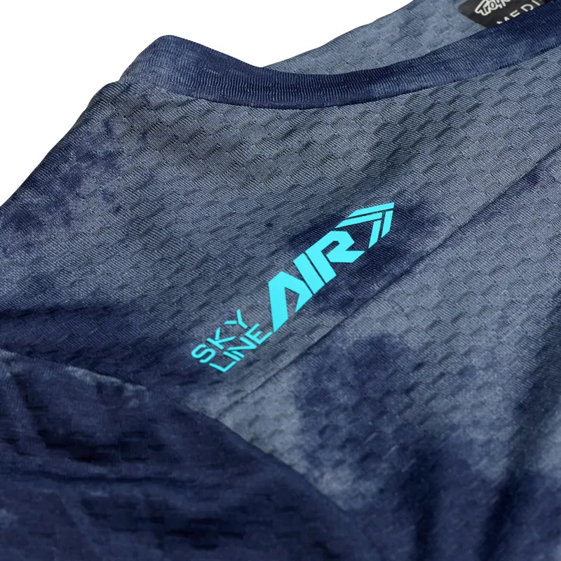 Troy Lee Designs Skyline Air Men's Short Sleeve Jersey - Flared Steel-2