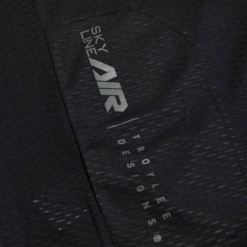 Troy Lee Designs Skyline Men's Long Sleeve Jersey - Mono Black-4