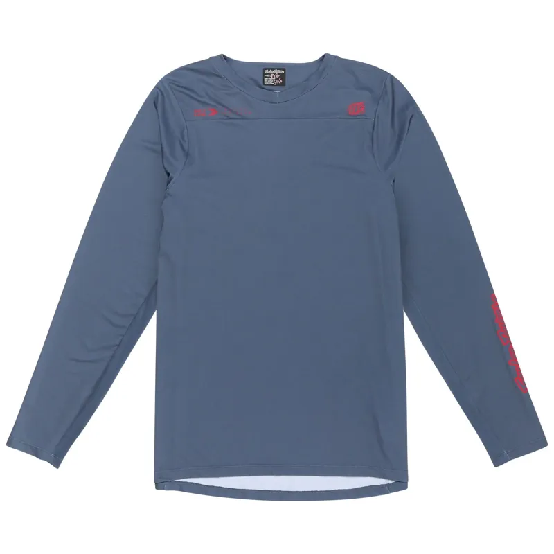 Troy Lee Designs Skyline Men's Long Sleeve Jersey - Mono Steel Blue