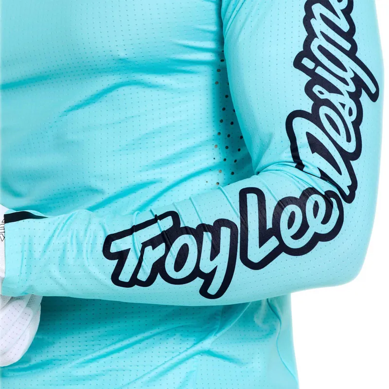Troy Lee Designs Sprint Ultra  Men's Long Sleeve Jersey - Mono Real Teal-8