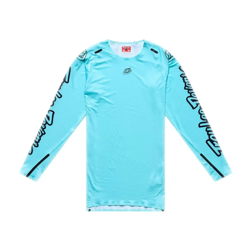 Troy Lee Designs Sprint Ultra  Men's Long Sleeve Jersey - Mono Real Teal