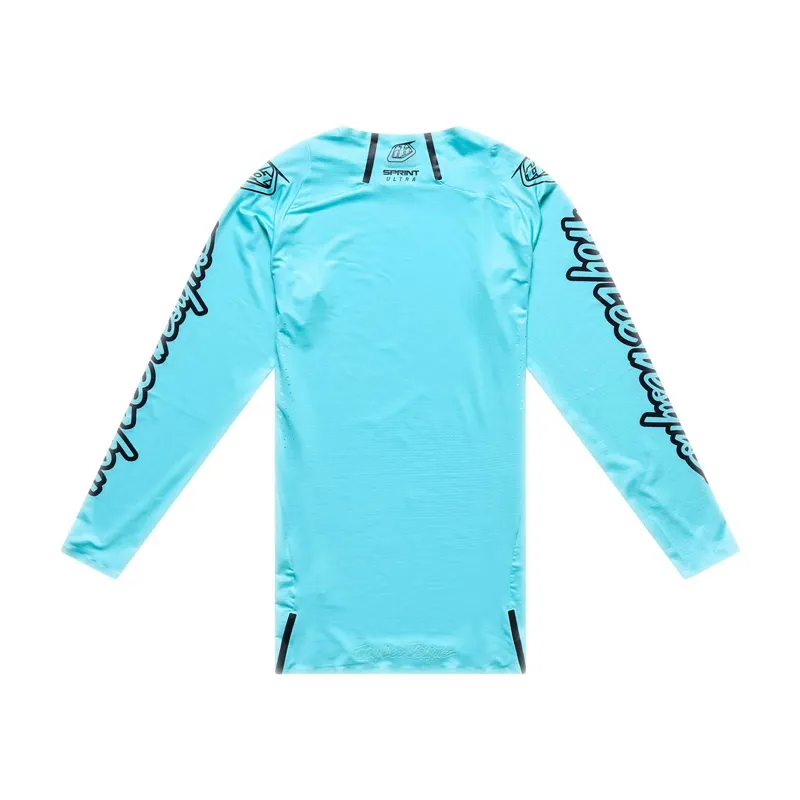 Troy Lee Designs Sprint Ultra  Men's Long Sleeve Jersey - Mono Real Teal-1