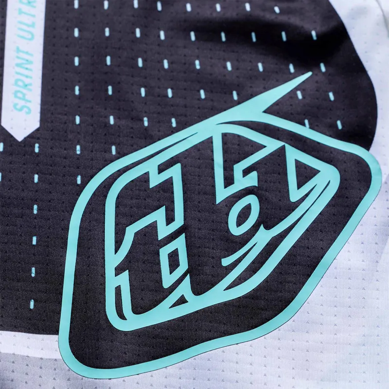 Troy Lee Designs Sprint Ultra  Men's Long Sleeve Jersey - Proton White-3