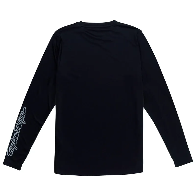 Troy Lee Designs Lilium Women's Long Sleeve Jersey - Mono Black-1