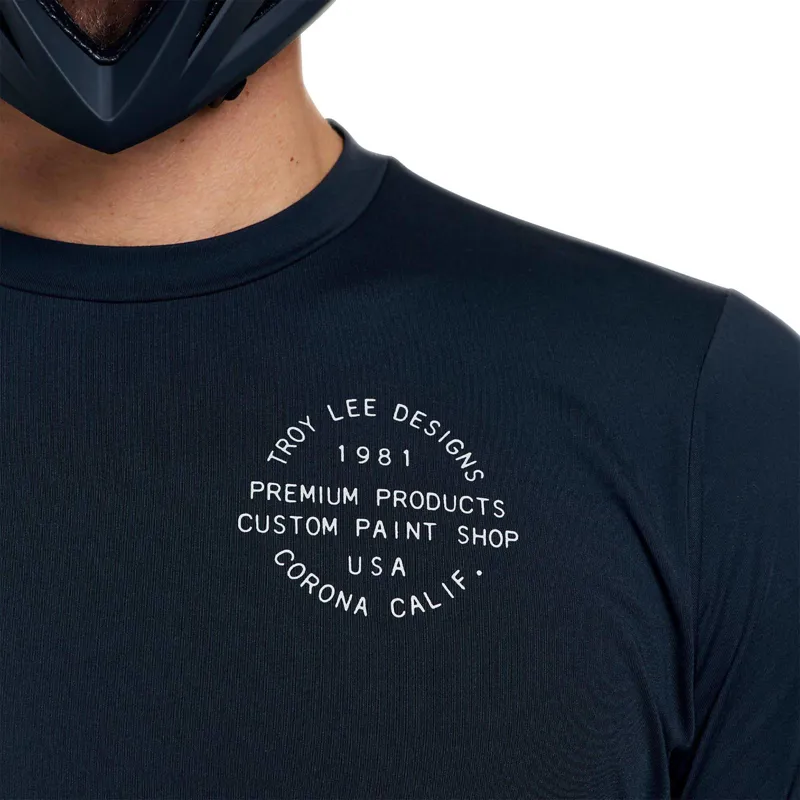 Troy Lee Designs Ruckus Ride Men's Long Sleeve Jersey - Pressed Carbon-8